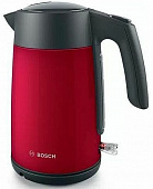 Чайник BOSCH TWK7L464 красный/черный