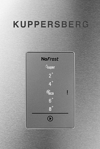 Холодильник KUPPERSBERG NRS 186 X нерж.сталь (NF, 1 кам)